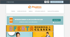 Desktop Screenshot of paylessecuador.com